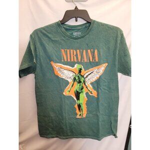Nirvana Band T-shirt Rock Punk Band Size Medium See Description